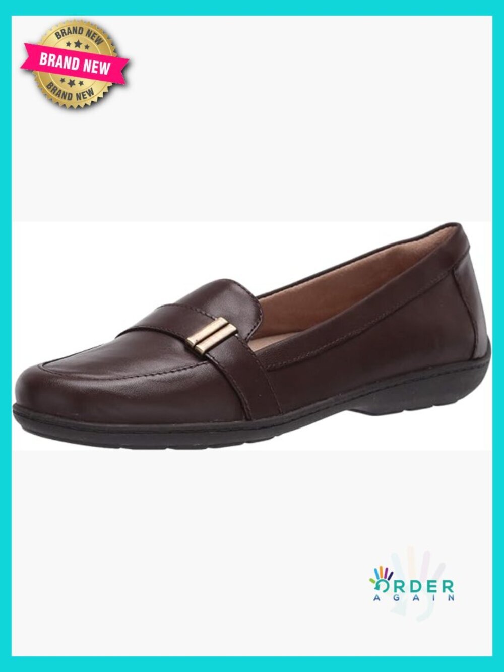 Leather Slip-On Loafer Loafers Classic Comfort Mocc Women's Flat Casual Everyday